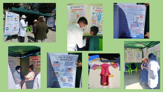 Equipo multidisciplinario en Sapahaqui