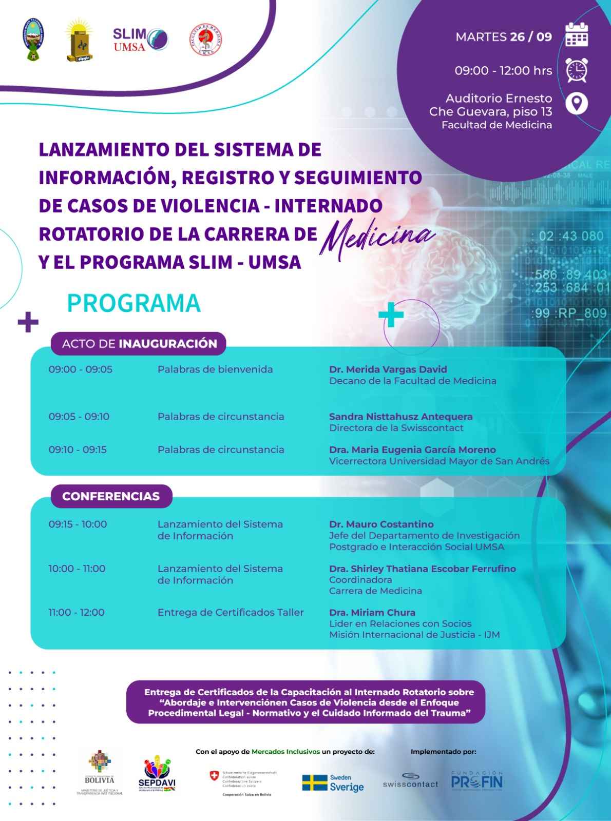 Lanzamiento del Sistema de Información