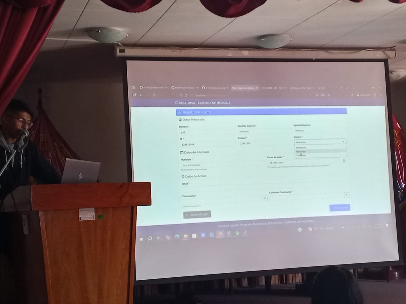 Presentación Sistema