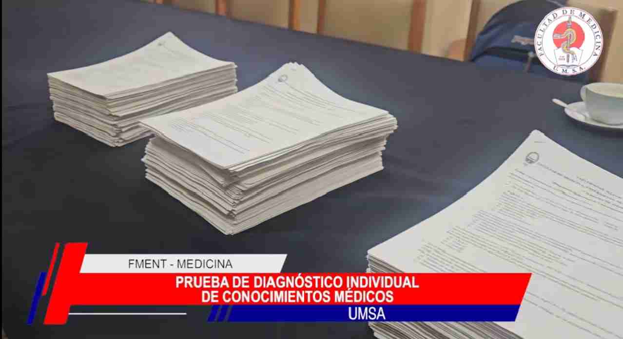 Prueba Diagnóstica Individual de Conocimientos Médicos Teórico a Estudiantes de Quinto Año