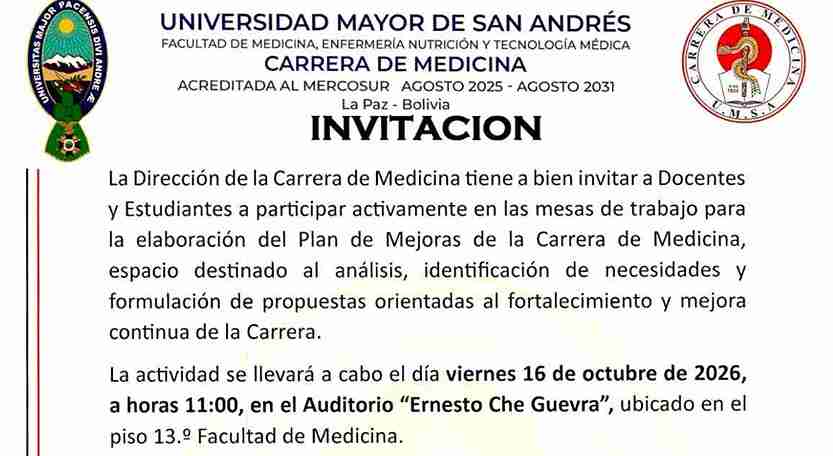 CONTINUIDAD DE LAS MESAS DE TRABAJO DEL PLAN DE MEJORAS