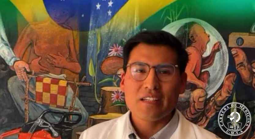 JOVEN INVESTIGADOR DE MEDICINA UMSA REPRESENTARÁ A LA UNIVERSIDAD EN BRASIL