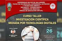 Curso Taller Investigación Científica Mediada por Tecnologías Digitales